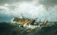 William Bradford - Shipwreck Off Nantucket